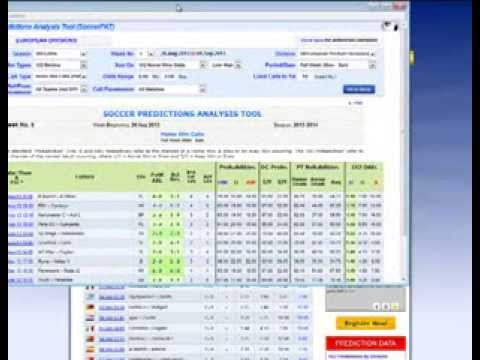 Gowin soccer prediction software
